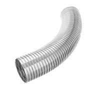 Abgasschlauch 250 Mm Universal-Auspuff-Mittelverbindungsrohr, Flexibles Polylock-Rohr, Schnellreparaturrohr Aus Edelstahl Abgasrohrleitungen(33-37MM)