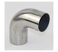 Abgasschlauch Edelstahl 304 OD Winkel 90 Grad Schweißbogen Rohrverbindungsstücke 19/25/32/38/51 Mm Abgasrohrleitungen(38mm (100mm x 100mm))