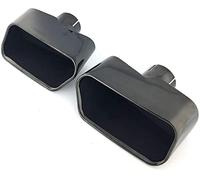 Abgasschlauch Für 5 Serie F18 F10 2013 2014 Auto Tailpipe Edelstahl Stahler Chroming Auspuff Schalldämpfer Spitze(Titanium Black)