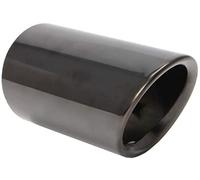 Abgasschlauch Für A4 Q5. Auto-Tailrohr 2x Black Car Edelstahl Abgasspitze Schalldämpfer Rohrabdeckung