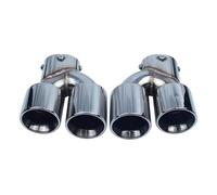 Abgasschlauch Für BMW G23 M440i G20 G21 M340i G42 M240i 2021 2022 2023 4 Outlet Auspuffspitze Auspuff Endrohr Auspuffrohr(Stainless Steel 1)