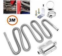 Abgasschlauch für Stromerzeuger 3M Standheizung Auspuff Edelstahl Schalldämpfer