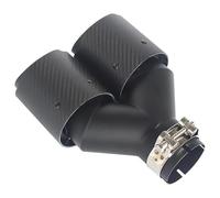 Abgasschlauch Universal Auspuffrohr Auto Auspuffspitze Y Form Doppelausgang Auspuffrohrdüse Für Schalldämpfer-Tuning Auspuffendrohr(Right Inlet51-Out101)