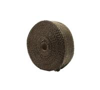 Abgasschlauch-Wärmeisolierband 50mmx5m Titanfarben Universell für Autos und Motorräder Anti-Verbrühung