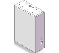 ABL Fertigfundament EMH9999 für Stele eMH1/eMH3 | Beton C25/30 | inkl. Montage-Set | Abmessung 650x430x190 mm | 130 kg
