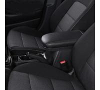 Ablage in der Mittelkonsole Auto-Armlehnenbox-Abdeckung, Mittelarmlehnenbox-Erhöhung und -Verlängerung, Modifikation für MG ZS(Black-black)