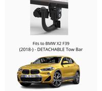 Abnehmbare Abschleppstange Für BMW X2 F39 (2018 & 13 Stecker Bypass- Relais -
