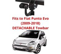 Abnehmbare Abschleppstange Für Fiat Punto Evo (2009-2018) & Nein Elektrik - F125