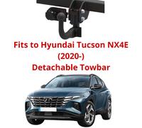 Abnehmbare Abschleppstange für Hyundai Tucson NX4E (2020 Nein Elektrik - H299