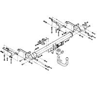 Abnehmbare Abschleppstange Für MG Marvel R SUV 2021- Nein Elektrik - MG / A02