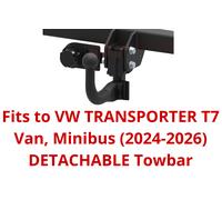 Abnehmbare Abschleppstange Für VW Transporter T7 2024-2026 Nein Elektrik F322