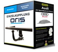 Für Audi A3 Sportback Typ 8P (Oris) Anhängerkupplung vertikal abnehmbar top