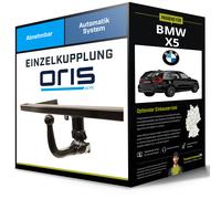 Oris Anhängerkupplung abnehmbar Kugelstange von unten gesteckt - BMW X5