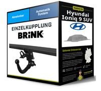 Brink Anhängerkupplung abnehmbar Kugelstange von unten gesteckt - HYUNDAI IONIQ 9