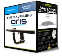 Oris Anhängerkupplung abnehmbar Kugelstange von unten gesteckt - MERCEDES-BENZ GLC Coupe