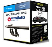 Westfalia Anhängerkupplung abnehmbar Kugelstange von unten gesteckt - NISSAN X-TRAIL