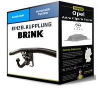 Brink Anhängerkupplung Diagonal Abnehmbar Passend Für Opel Astra 615900