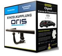 Oris Anhängerkupplung abnehmbar Kugelstange von unten gesteckt - OPEL CORSA E