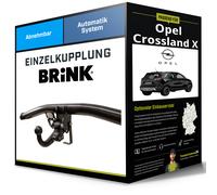 BRINK 635800 Anhängerkupplung ABNEHMBAR für OPEL CROSSLAND / X (P17, P2QO)
