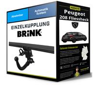 Brink Anhängerkupplung abnehmbar Kugelstange von unten gesteckt - CITROËN C3 III