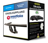 Westfalia abnehmbare Anhängerkupplung - AHK für VW Golf 7 & T-ROC, Audi A3 & Q2, Seat Leon & Skoda Octavia 3