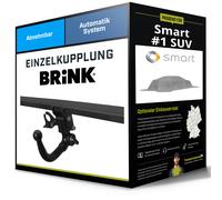 Brink Anhängerkupplung abnehmbar Kugelstange von unten gesteckt - VOLVO EX30