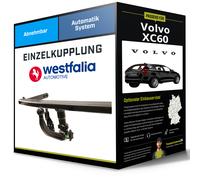 Westfalia Anhängerkupplung abnehmbar Kugelstange von unten gesteckt - VOLVO XC60 I SUV