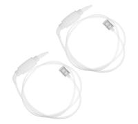 ABOOFAN 2 Stück Siphon Handpumpen mit Filter Langlebige Absaugpumpe für Benzin Öl Wasser Tragbar Bruchfest für Werkstatt und Reisen