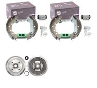 Abs Ø203 Bremstrommeln Set Vormontiert Radlager Hinten Passend Für Ford Fiesta 5 Bremstrommel: A.b.s.: 3345s A.b.s.: 7178s A.b.s.: 7178sc Ashika: 5