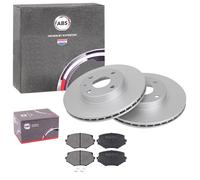 ABS BREMSSCHEIBEN 255mm + BELÄGE VORNE passend für MAZDA MX 5 NA NB 1 2