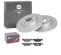 ABS BREMSSCHEIBEN 259mm + BELÄGE VORNE passend für RENAULT TWINGO 3