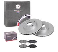 Abs Bremsscheiben 262mm + Beläge Vorne Passend Für Honda Civic 7 + 8 Bremsscheibe: Honda: 45251s6m000 Honda: 45251s7aj10 Honda: 45251sna000 Honda: