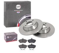 ABS BREMSSCHEIBEN 280mm + BELÄGE VORNE passend für AUDI 80 B4 Limo + Avant