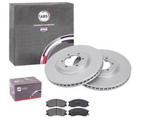 ABS BREMSSCHEIBEN 303mm + BELÄGE VORNE passend für HYUNDAI TERRACAN (HP)