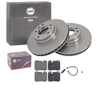 ABS BREMSSCHEIBEN 316mm + BELÄGE VORNE passend für BMW 7er E38