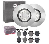 ABS BREMSSCHEIBEN 323mm + BELÄGE VORNE passend für VW PHAETON 3D
