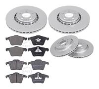 ABS BREMSSCHEIBEN + BELÄGE VORNE + HINTEN passend für VOLVO XC90 Bj. 2002 - 2014