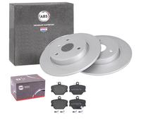 ABS BREMSSCHEIBEN + BELÄGE VORNE passend für SMART 450 452 FORTWO Cabrio Coupe