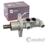 Hauptbremszylinder Ø 23,8 mm 2x M12x1.0 2-Alu-Ansch. A.B.S. für u.a. VOLVO V50
