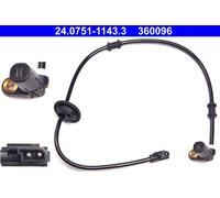 Sensor, Raddrehzahl ATE 24.0751-1143.3 Links