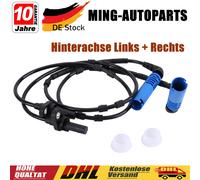 ABS Sensor Raddrehzahl Drehzahlfühler Satz mit Kabel Hinterachse für BMW X3 E83
