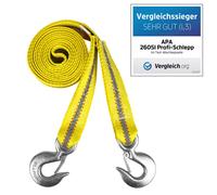 APA Abschleppseil 26051, Profi-Schlepp, 4 m, 6000 kg