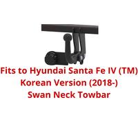 Abschleppstange Für Hyundai Santa Fe IV Tm Koreanische Version 2018- 13 Stecker