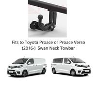 Abschleppstange für Toyota Proace / Verso (2016 & 13 Stecker Bypass- Relais -
