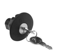 Abschließbarer Tankdeckel Kompatibel Mit Ford Für Fiesta 2011-2017 Für Flex 2009-2017 Für Focus 2012-2017 8U5Z9C268B Kraftstofftank-Einfülldeckel Verriegelbarer Kraftstofftankdeckel
