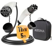 ABSINA 11KW 5M Typ 2 Kabel für E-Fahrzeuge 11 kW 5 m