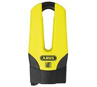 ABUS Bremsscheibenschloss Granit Quick 37/60 Maxi + Mini - Motorradschloss mit ABUS-Sicherheitslevel 15 - 13 mm starker Bügel - 70 mm Bügelhöhe, Gelb