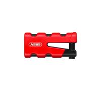 ABUS Bremsscheibenschloss Granit Sledg 77 grip red - Motorradschloss mit sicherem XPlus Zylinder und Erinnerungskabel - ABUS Sicherheitslevel 17 - Rot
