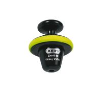 ABUS Bremsscheibenschloss Granit™ Victory Xplus 68 voll - Motorradschloss mit Alarm für hohen Diebstahlschutz und hohe Sicherheit - Motorrad-Zubehör - 14 mm Schließbolzen, Gelb