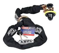 ABUS Motorradschloss Granit 68 Victory 12KS 120 Black Loop - Bremsscheibenschloss + 12 mm dicke Kette - ABUS-Sicherheitslevel 17